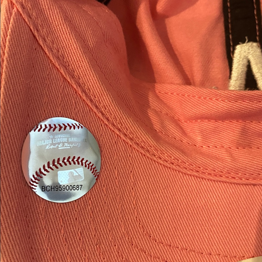 47 Pink LA Dodgers Clean Up Adjustable Cap - Picture 6 of 8